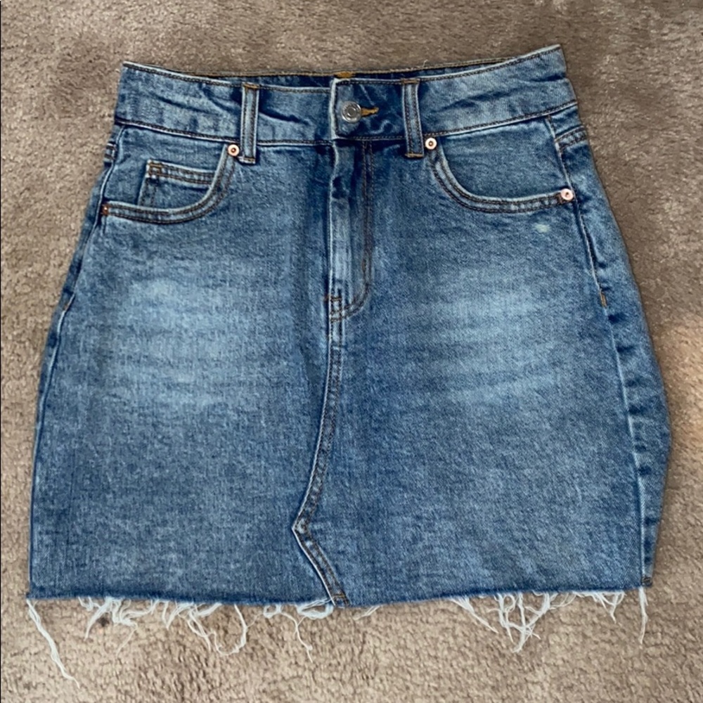 Wild Fable Jean Skirt